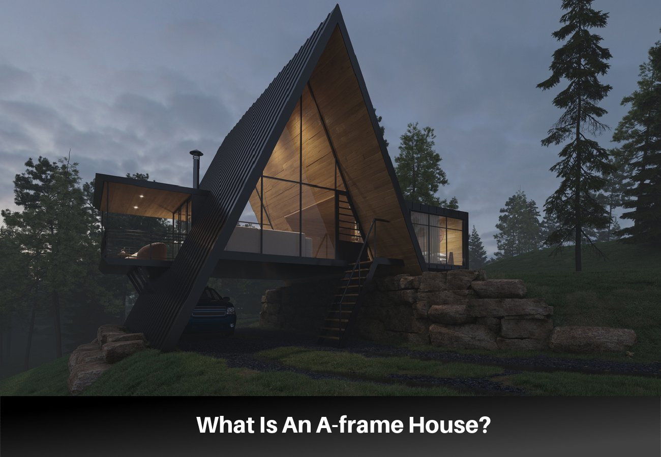 A frame house