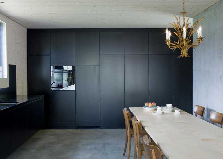 A small holiday retreat in the Alps kitchen