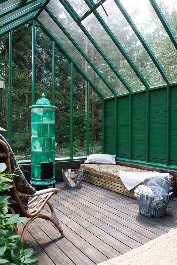 Greenhouses and sunrooms let you enjoy the outdoor from inside