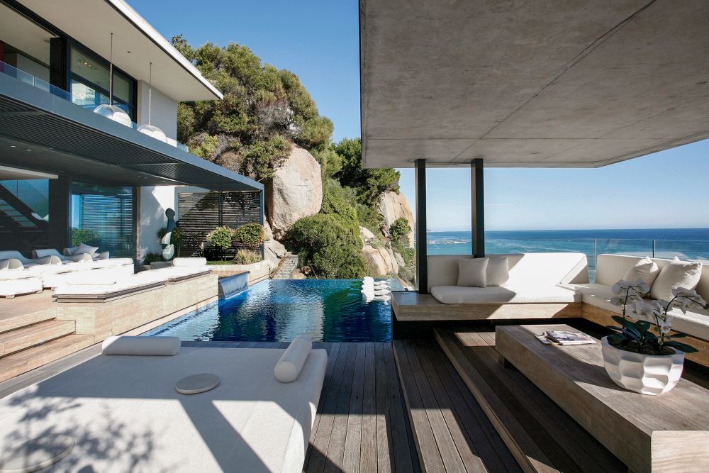 Seaside Villa in Cape Town Offers Six Levels of Oceanview Living