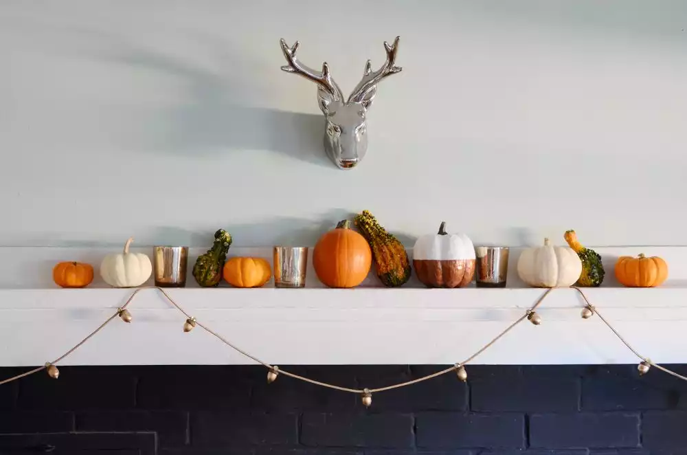 Acorn Garland Thanksgiving