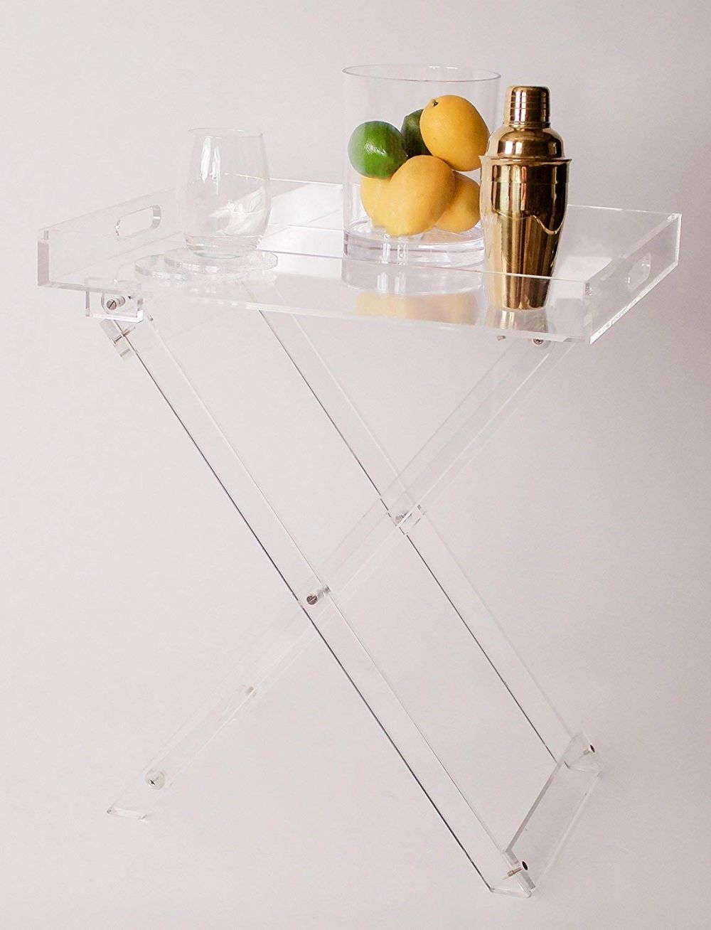Acrylic Folding Tray Table