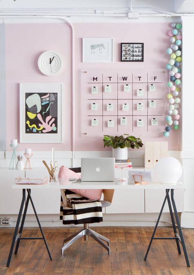 Acrylic calendar for office