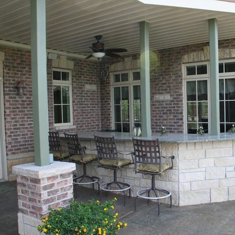 Add a Bar to Your Winter Patio