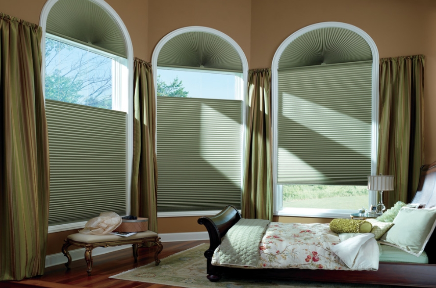 Add a Motorized Shade to Your Arched Window