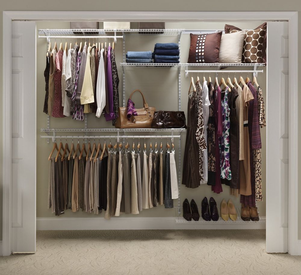 Adjustable Closet Organizer for small spaces