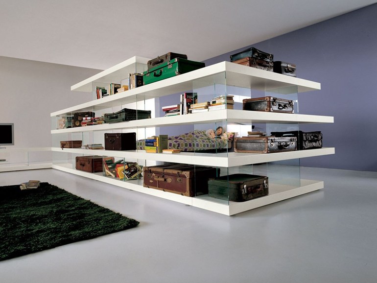 Air open bookcase