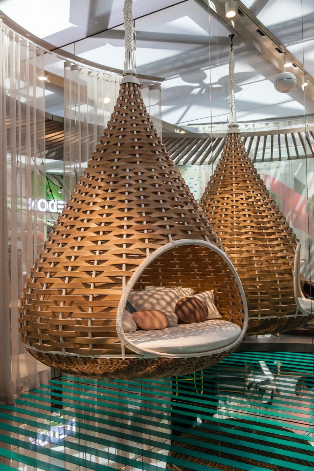 Amazing Dedon Nest Hanging Chair