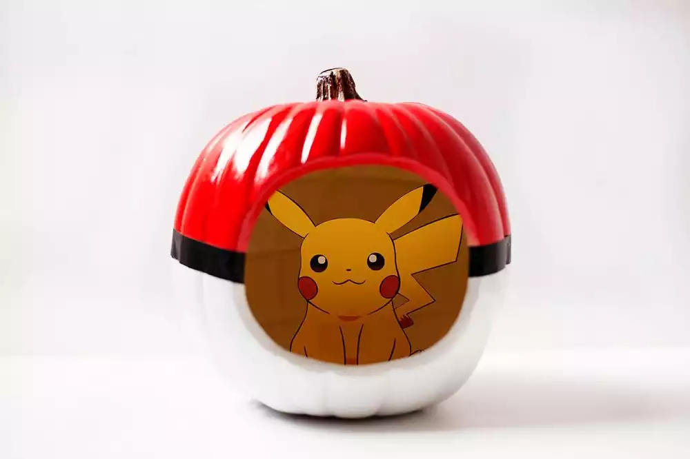 Amazing Pokemon Pumpkin Carving and painting