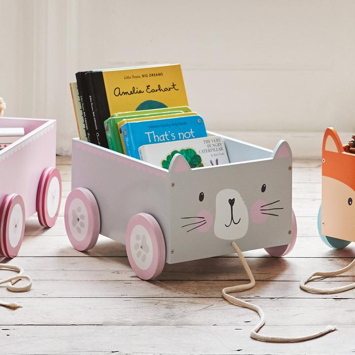 Animal Book Cart