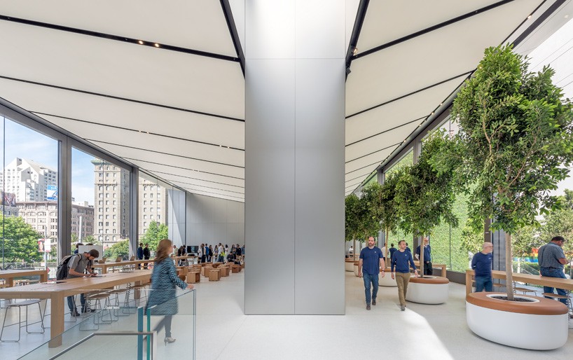 Apple San Francisco store interior design