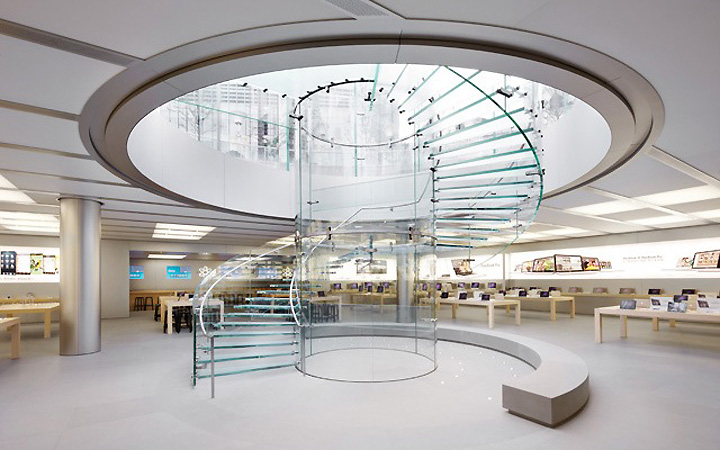 Apple Store by Bohlin Cywinski Jackson Architects Shanghai interior