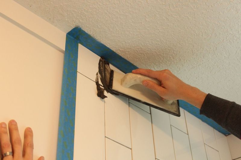 how to grout tile tips