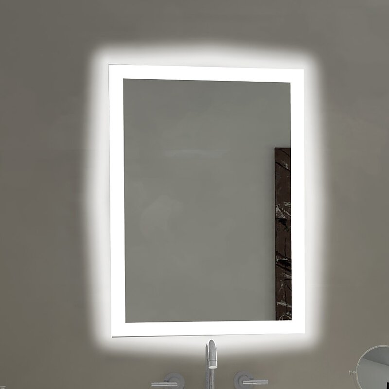 Archippos Rectangle Backlit Bathroom