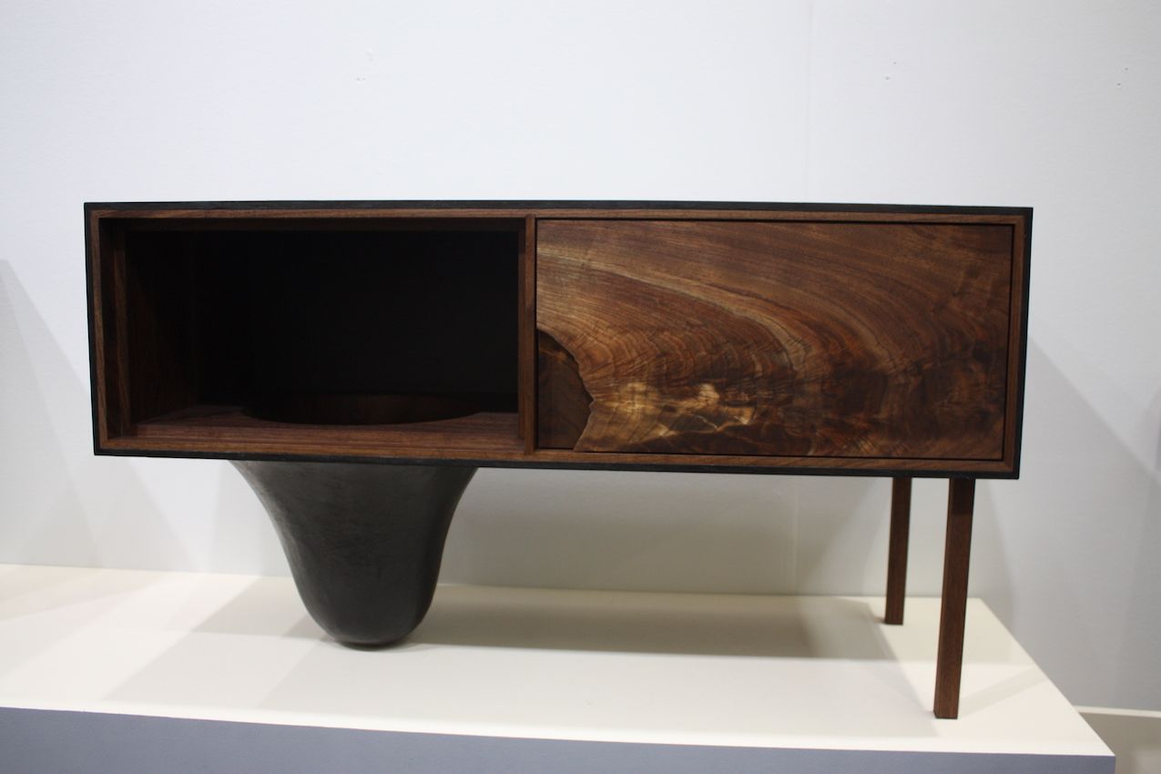 Unexpected furniture designs like Patrick Weder's console is typical of this show.