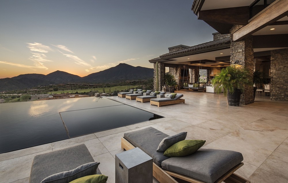 Arizona Desert Mountain Retreat Pool