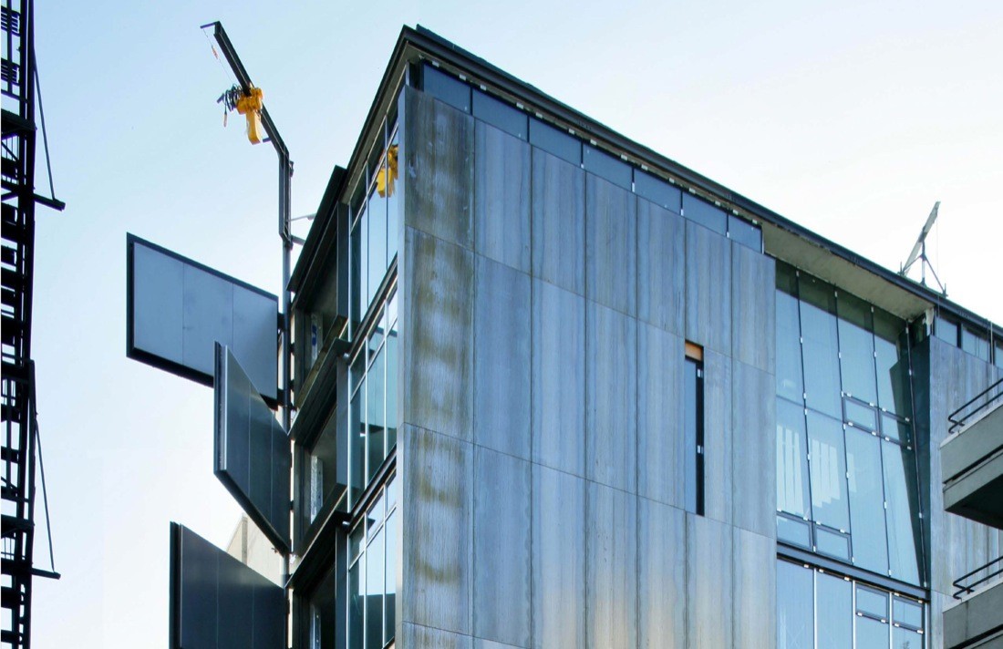 Art Stable building by Olson Kundig Architects Moving Facade