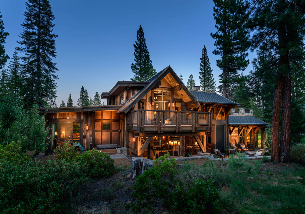 Mountain Cabin Overflowing With Rustic Character And Handcrafted Beauty