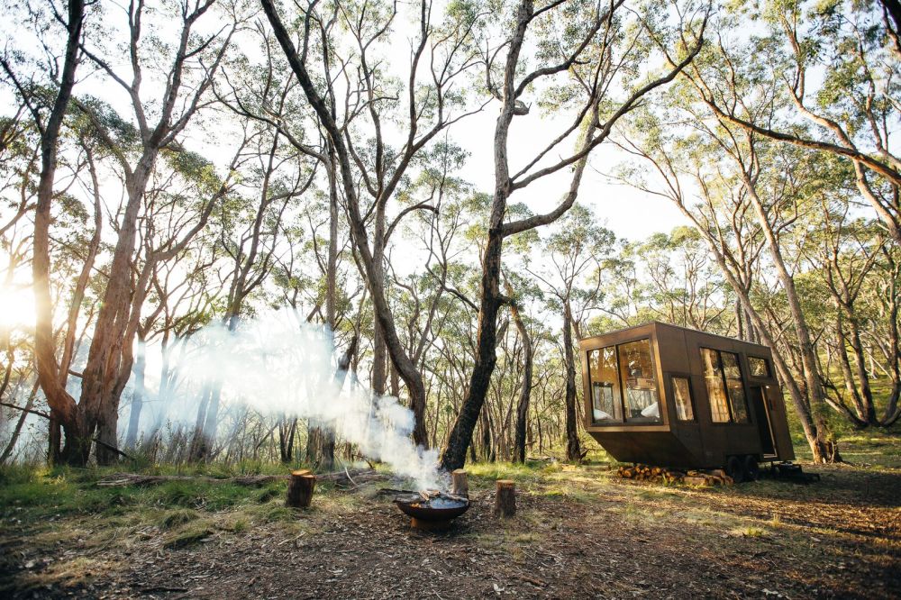 Australia Off grid tiny cabin