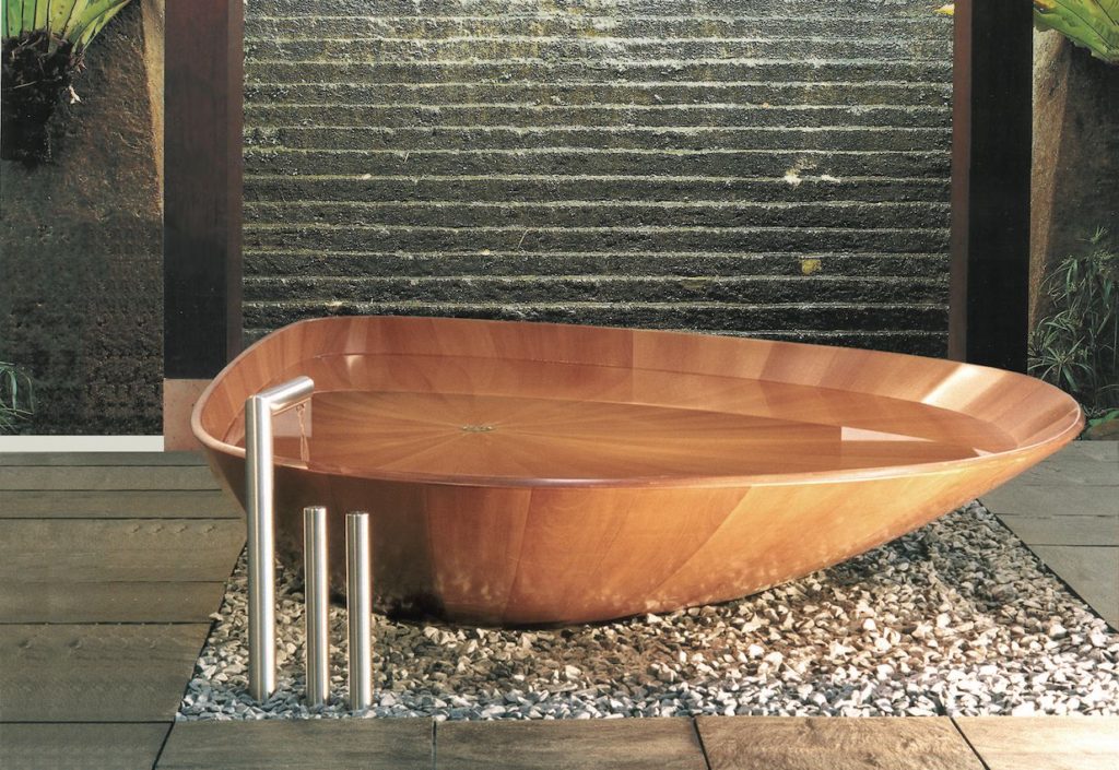 Bagno sasso shell wooden bathtub 1024x705