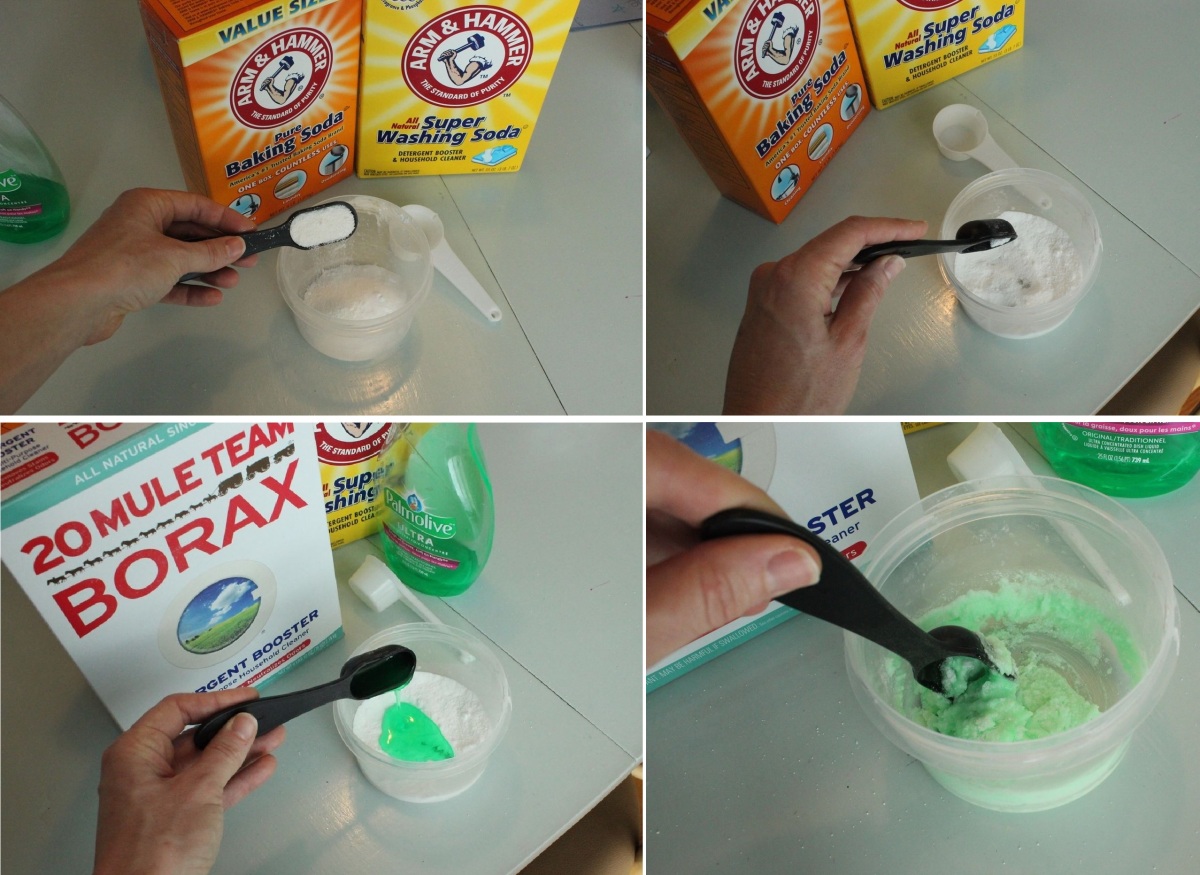 Borax Grout Cleaner