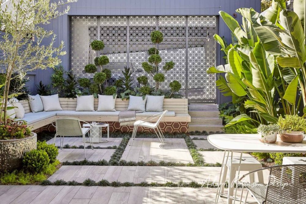 Balmain garden by Sydney based Adam Robinson Design