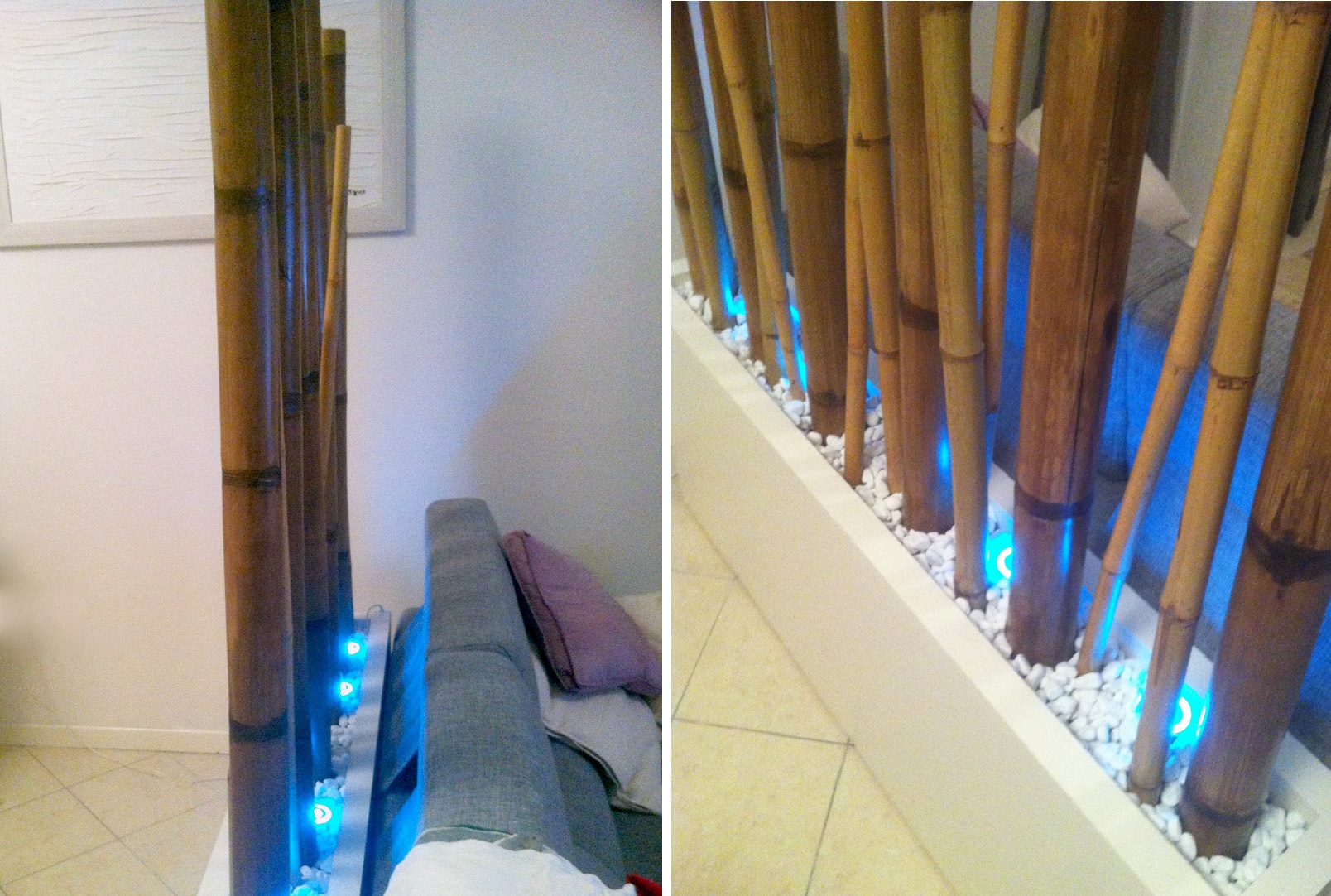 Bamboo room divider