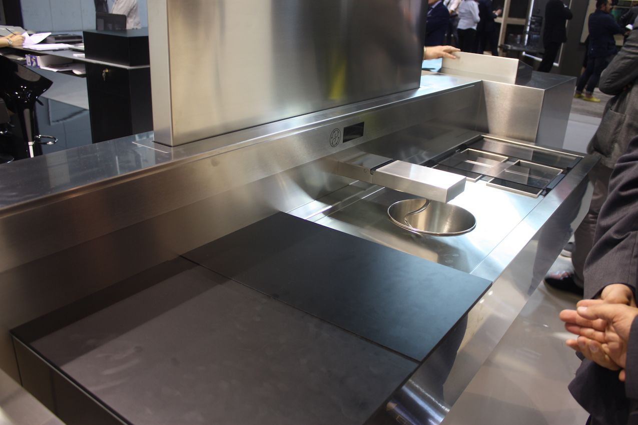 Barazza stainless steel kitchen