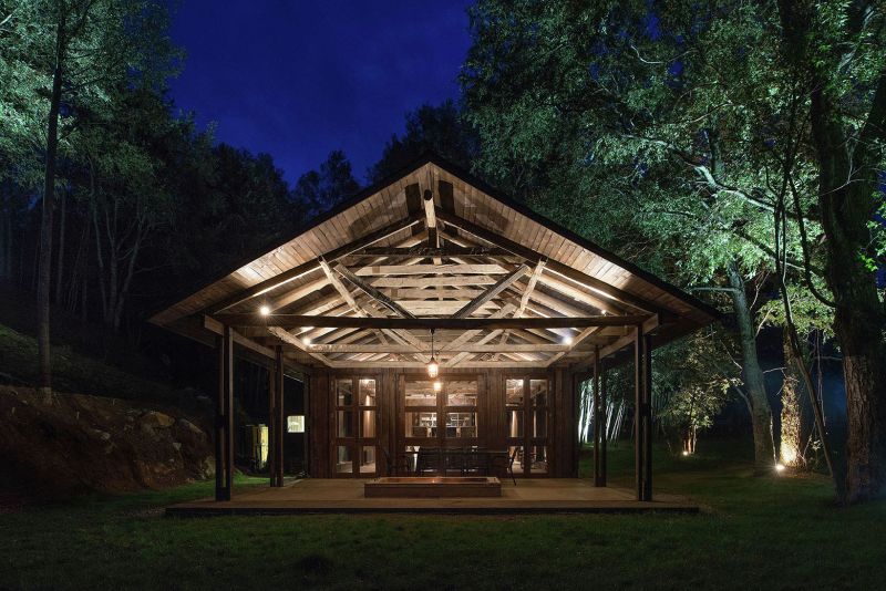 Barn House at Lake Ranco