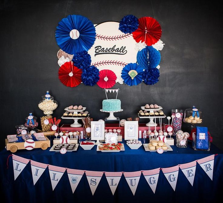 Baseball Baby Boy Shower Theme