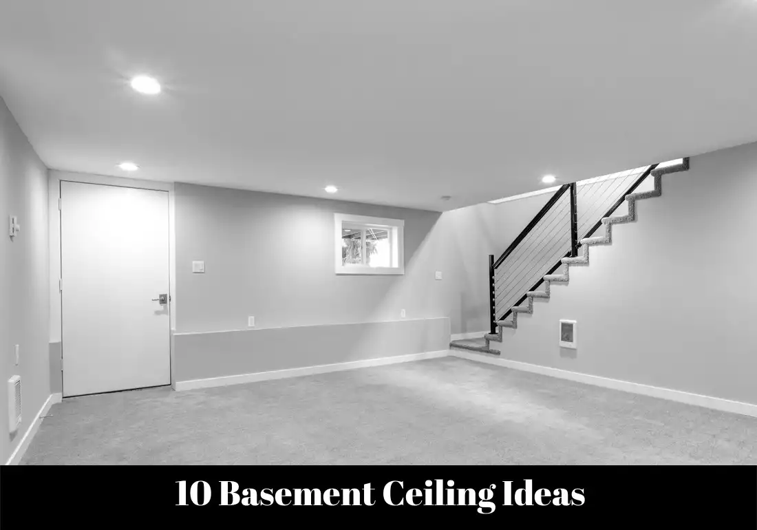 Basement Ceiling Ideas You Can Choose For A Makeover