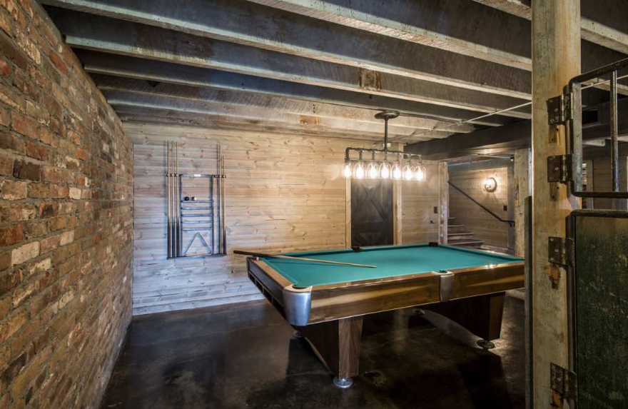 Basement playing room