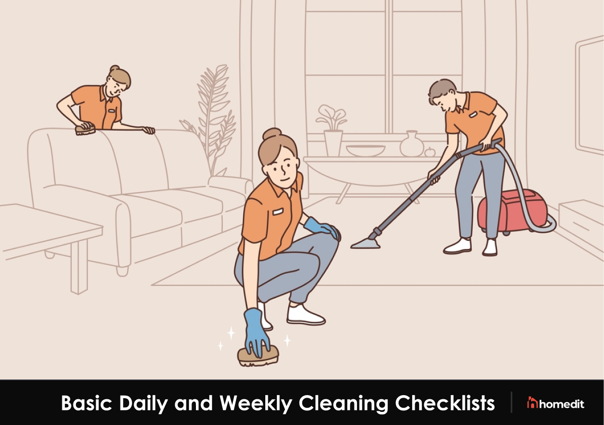 Basic Daily and Weekly Cleaning Checklists