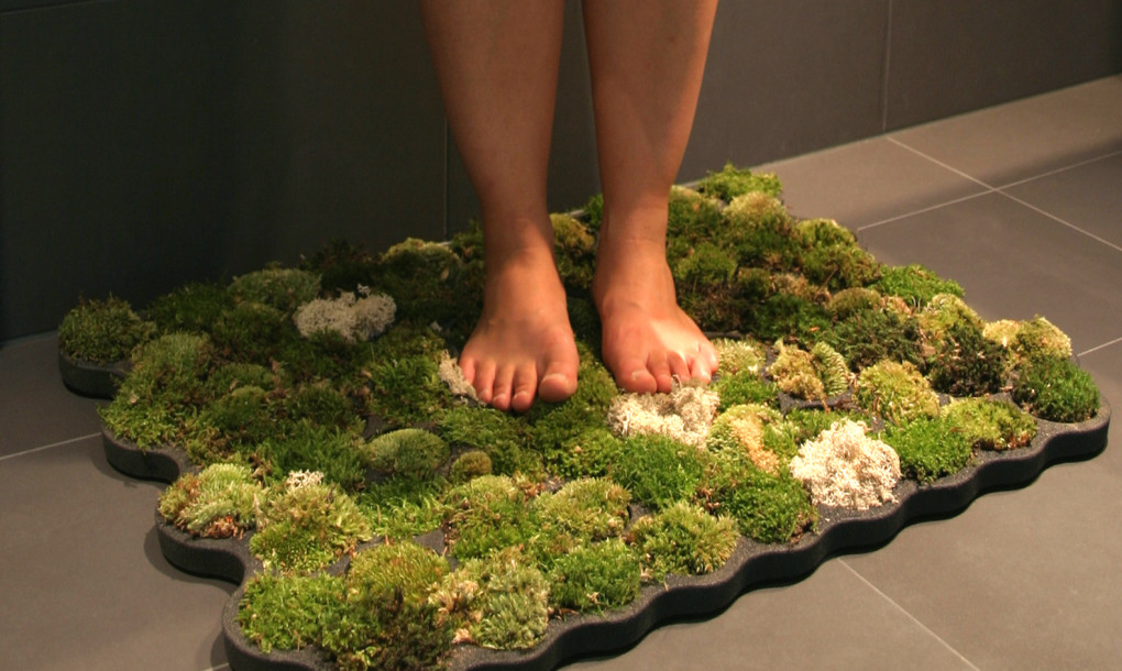 Bathroom Moss Carpet by Nection Design