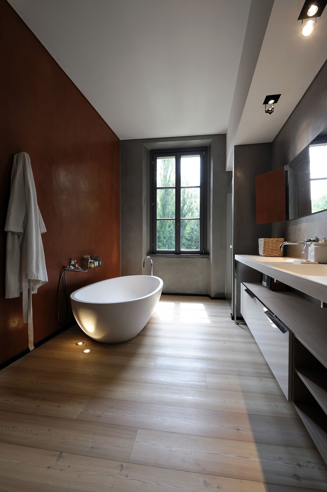 Bathroom by Renovation in Montonate by Benedini Partners