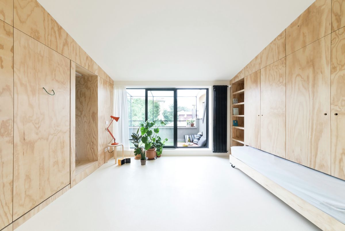 Batipin Flat Plywood furniture - studioWOK - small loft