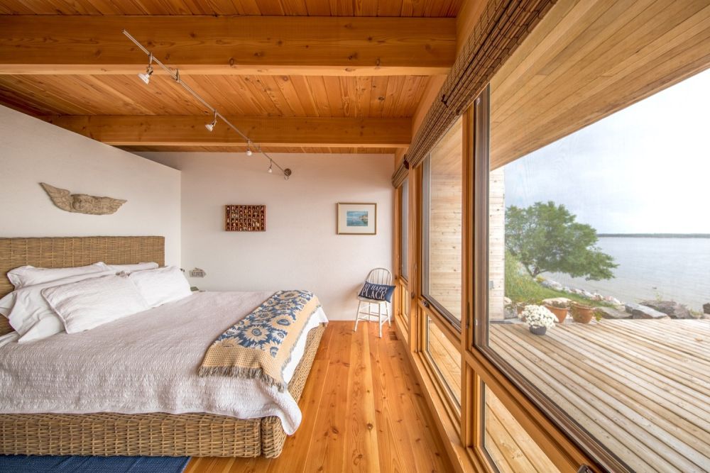 Beach House by Cibinel Architecture bedroom