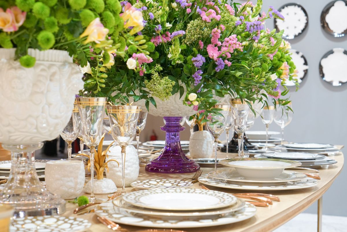 Beautiful Flowers for Tables Centerpieces at Salone Del mobile 2017