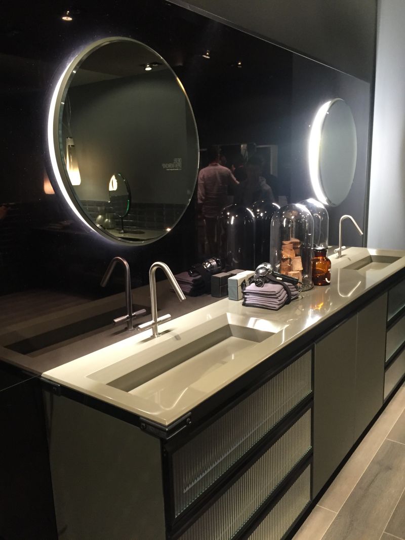 Beautiful modern double sink vanity