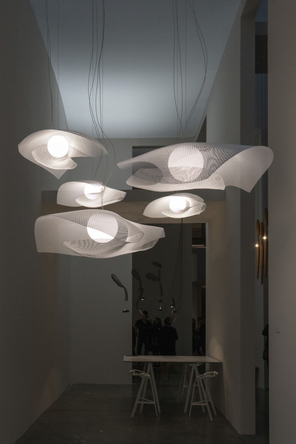 Beautiful mytilus hanging lamp