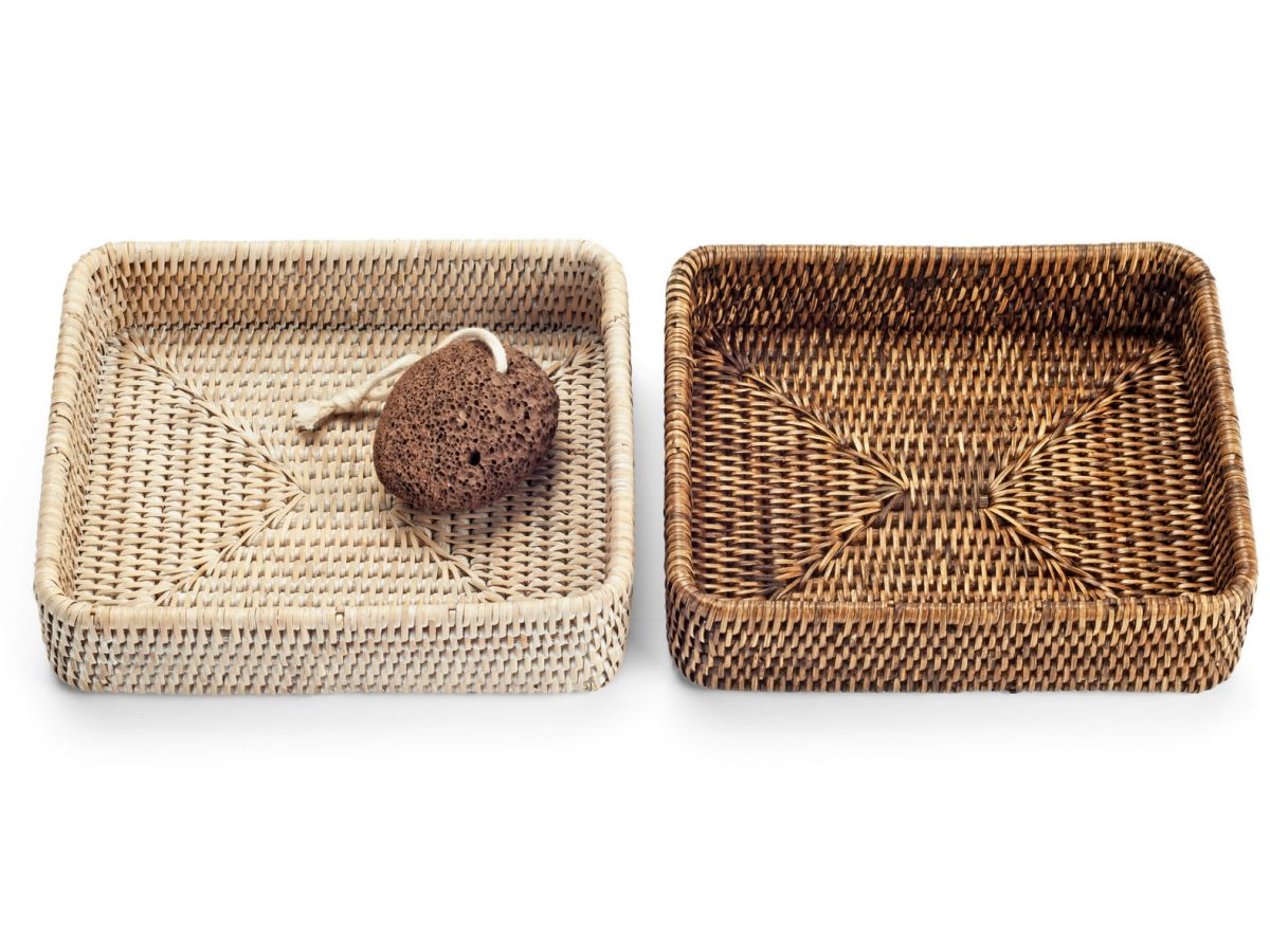 Beautiful rattan trays