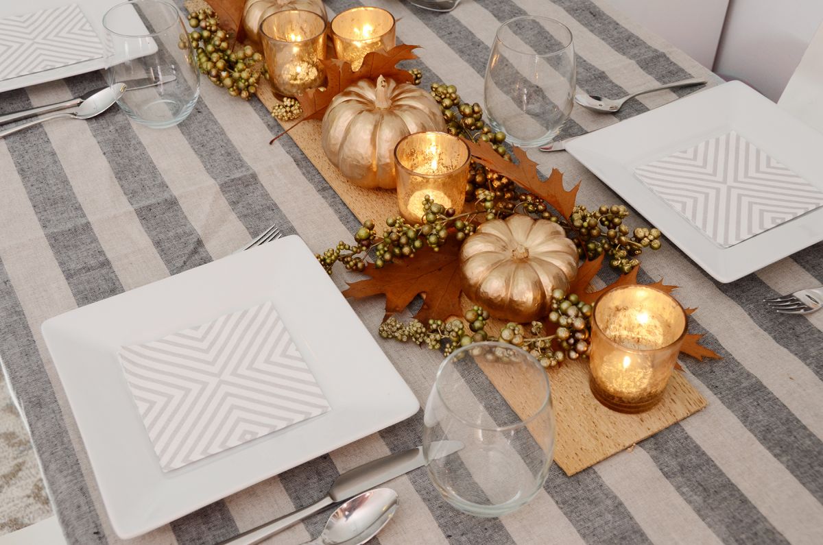 Beautiful table seating for Thanks giving