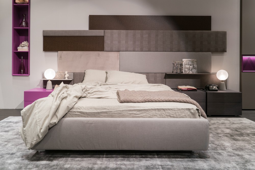 Bedroom decor pops of color