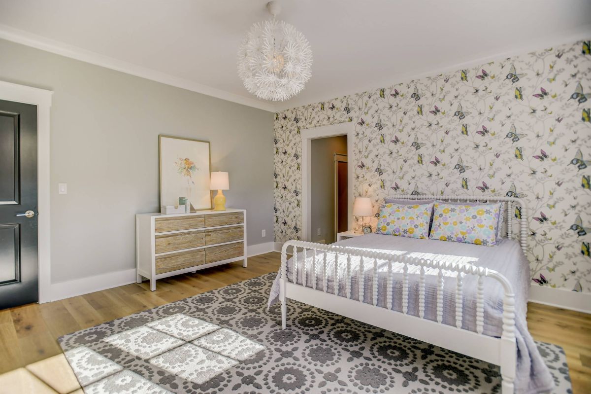 Bedroom decorated for kids