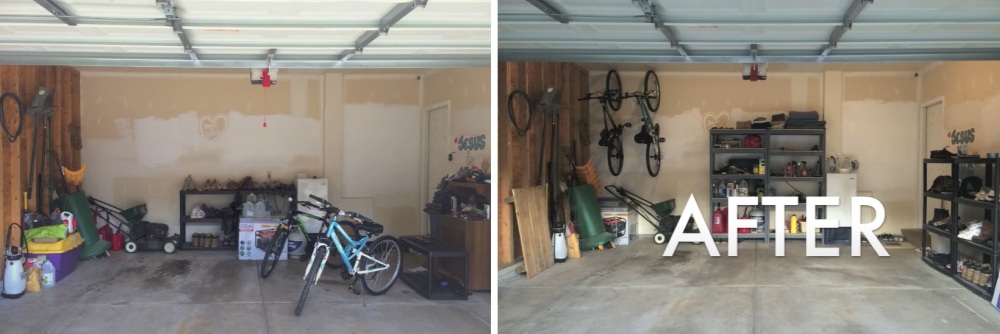 Drywall Bike Storage - How To Do It