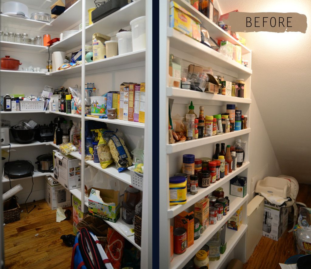 Leave space at the bottom for larger items