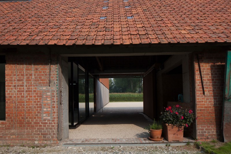 Belgium Exterior Hallway