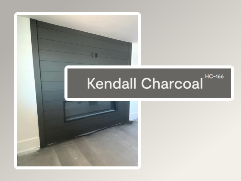 Benjamin Moore's Kendall Charcoal