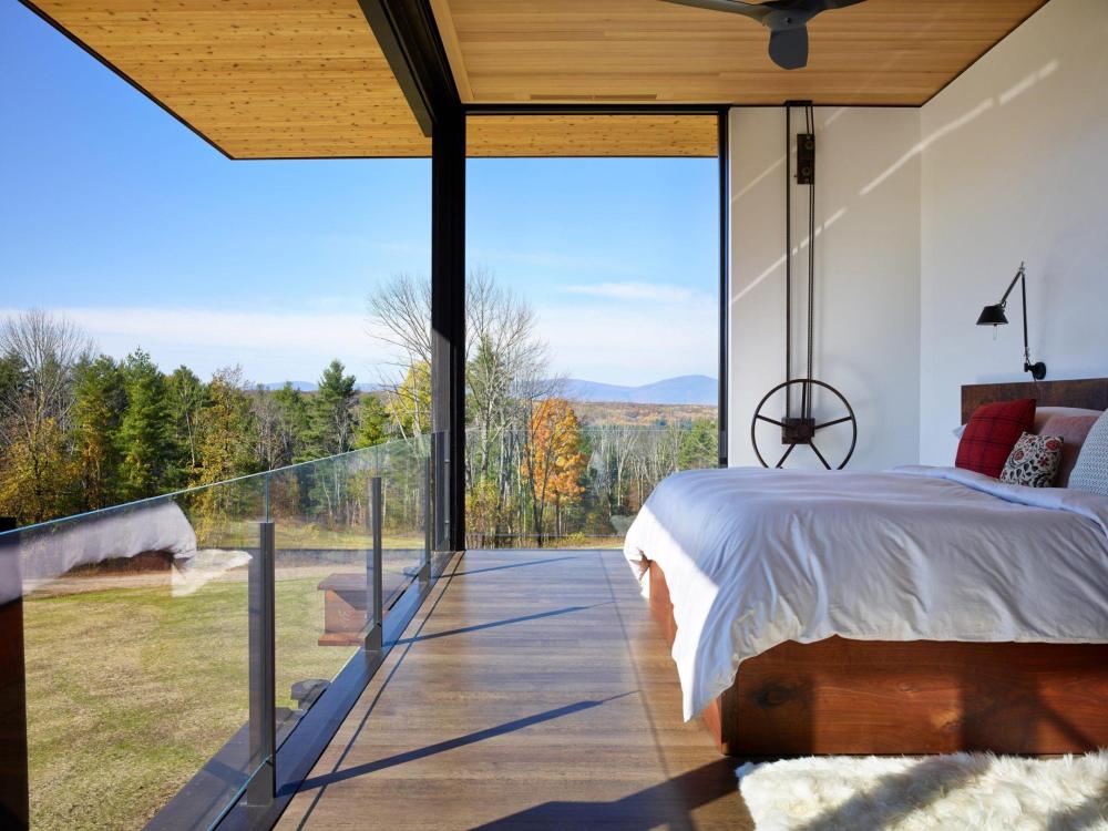 Berkshire Residence by Olson Kundig Berkshires Mass  United States open windows