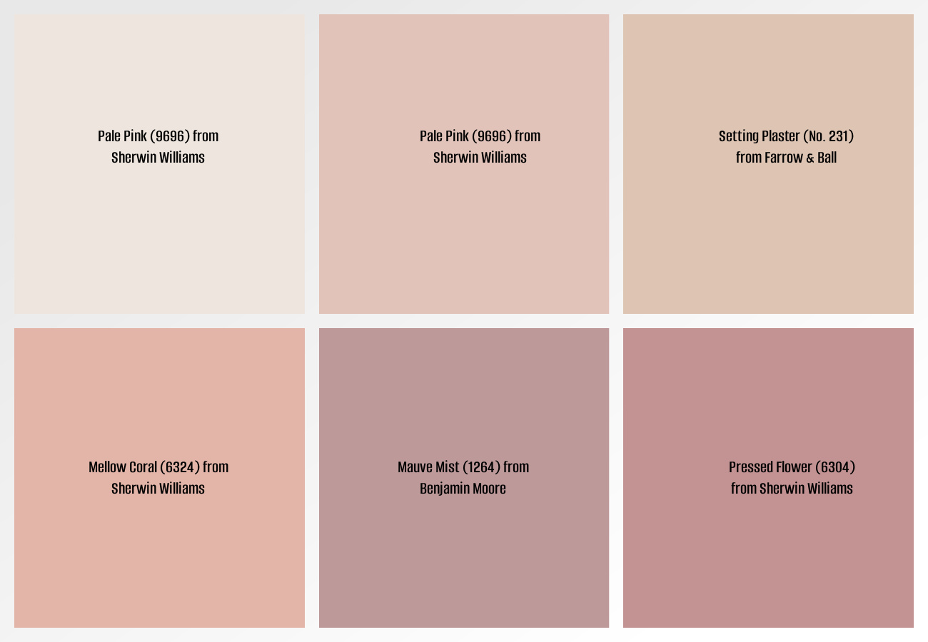 Best Paint Colors for Pink Front Doors